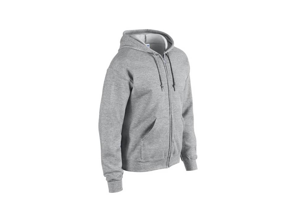 Sweat à capuche zippé grandes tailles 9