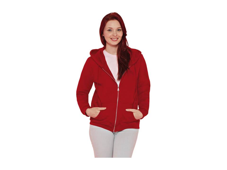 Sweat à capuche zippé grandes tailles 12