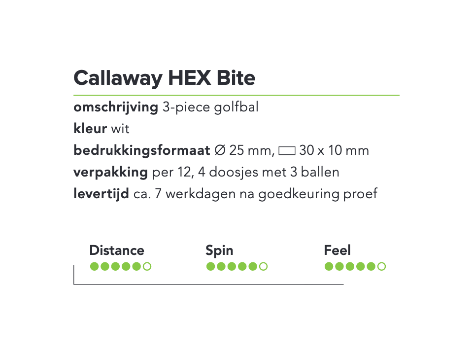 Callaway HEX Bite 1
