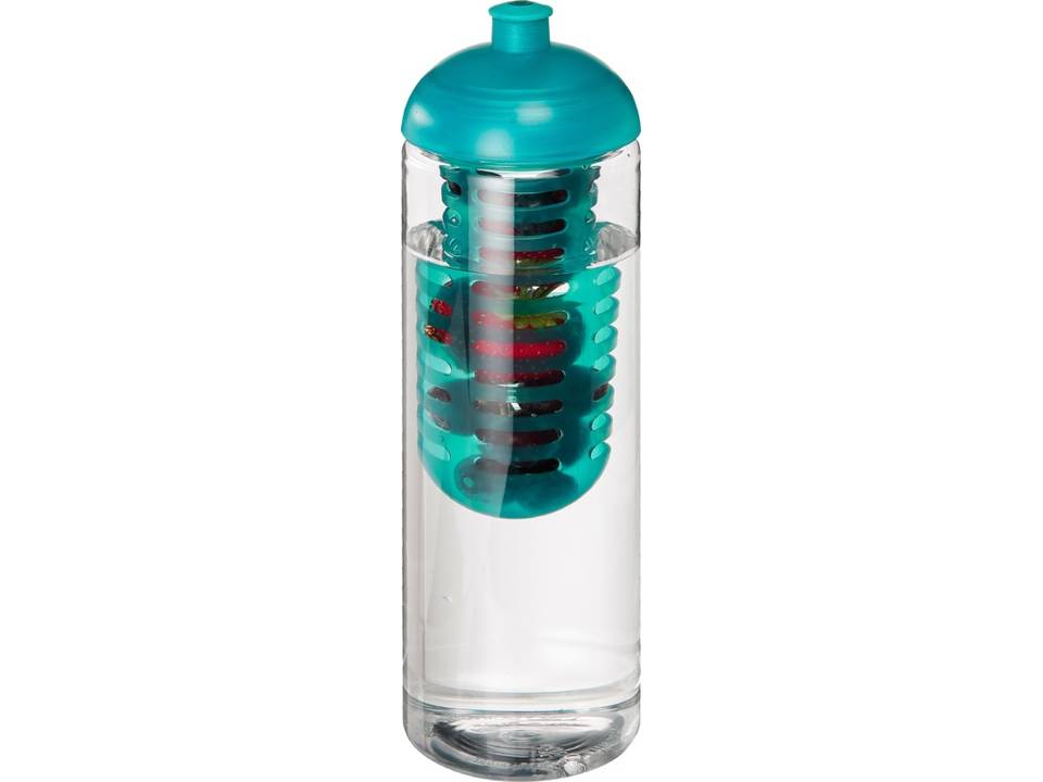 Bouteille et infuseur H2O Vibe 850 ml avec couvercle dôme 3