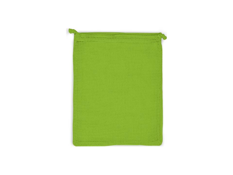 Sac Couleurs Porte-Nourriture, Réutilisable, en Coton Oeko-Tex® 25x30cm 4