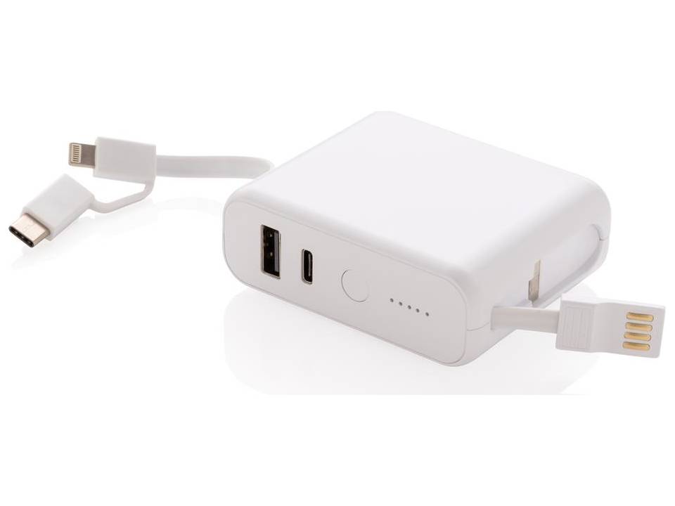 Batterie de secours 5000 mAh avec induction 5W 10