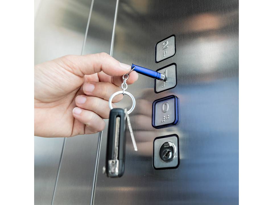 Hygiënisch touchscreen sleutelhanger covid