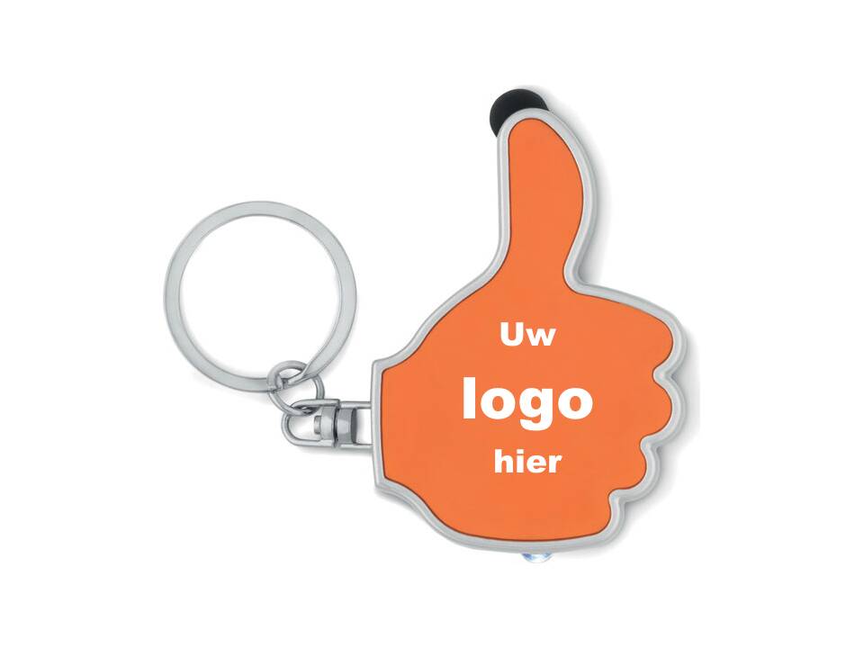 Porte-clés avec LED et stylet