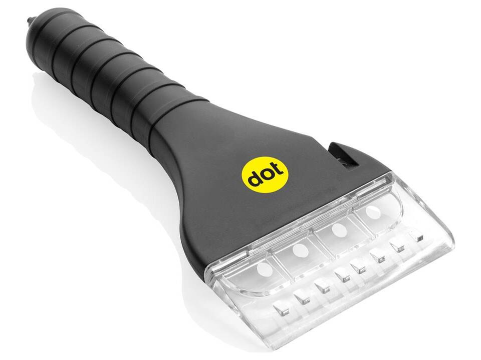 Grattoir à glace avec lampe COB et fonction sécurité 8