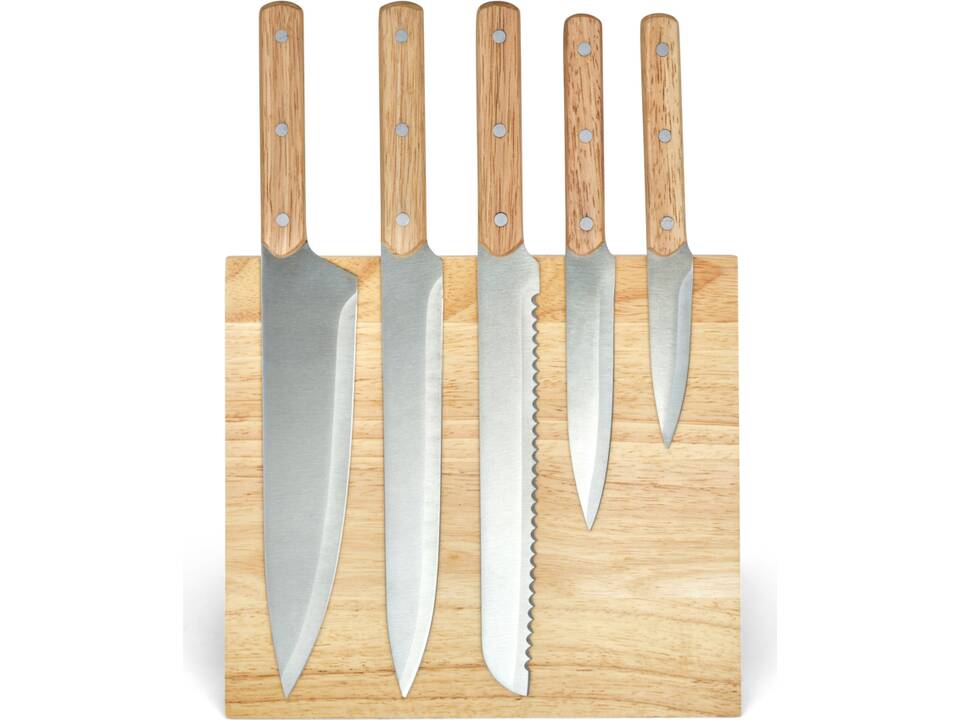 Livoo set de 5 couteaux et support magnétique 2