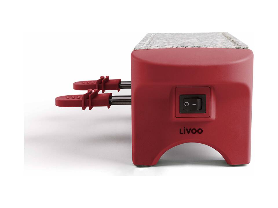 Livoo Appareil à raclette 2 personnes 12