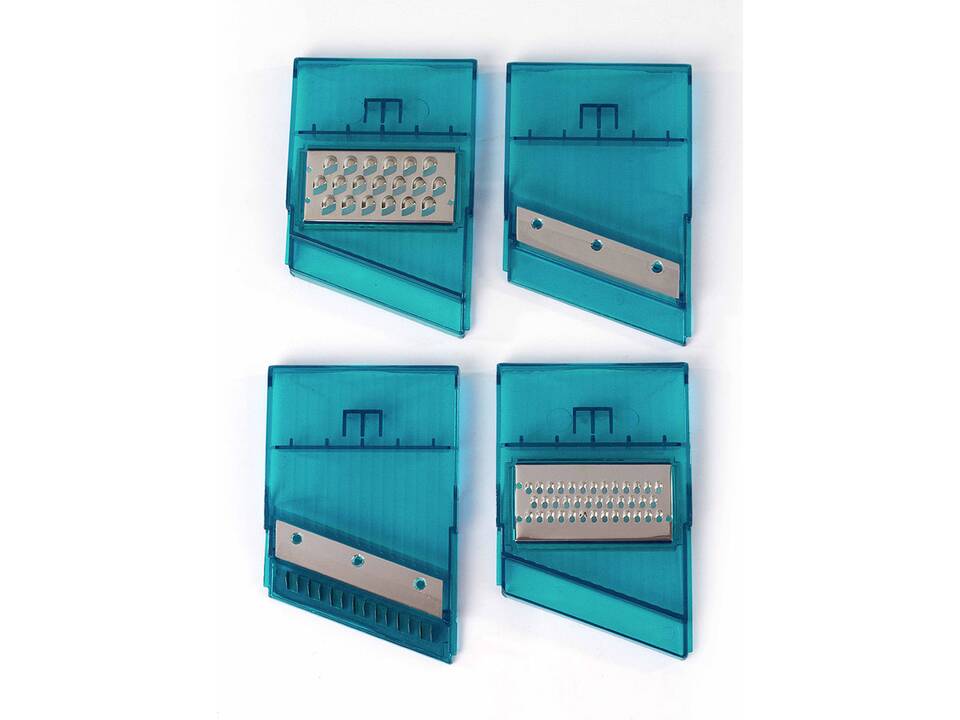 Livoo Mandoline 4 lames avec coupe ajustable 3