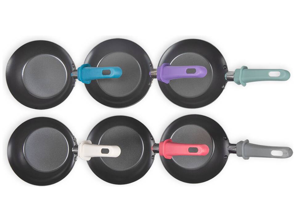 Livoo Set mini woks, crêpière et grill 6
