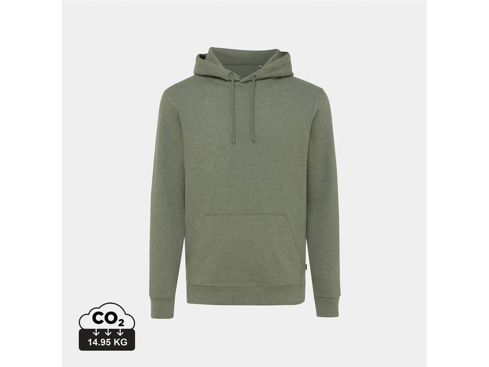 Sweat à capuche en coton recyclé et non teinté Iqoniq Torres 3