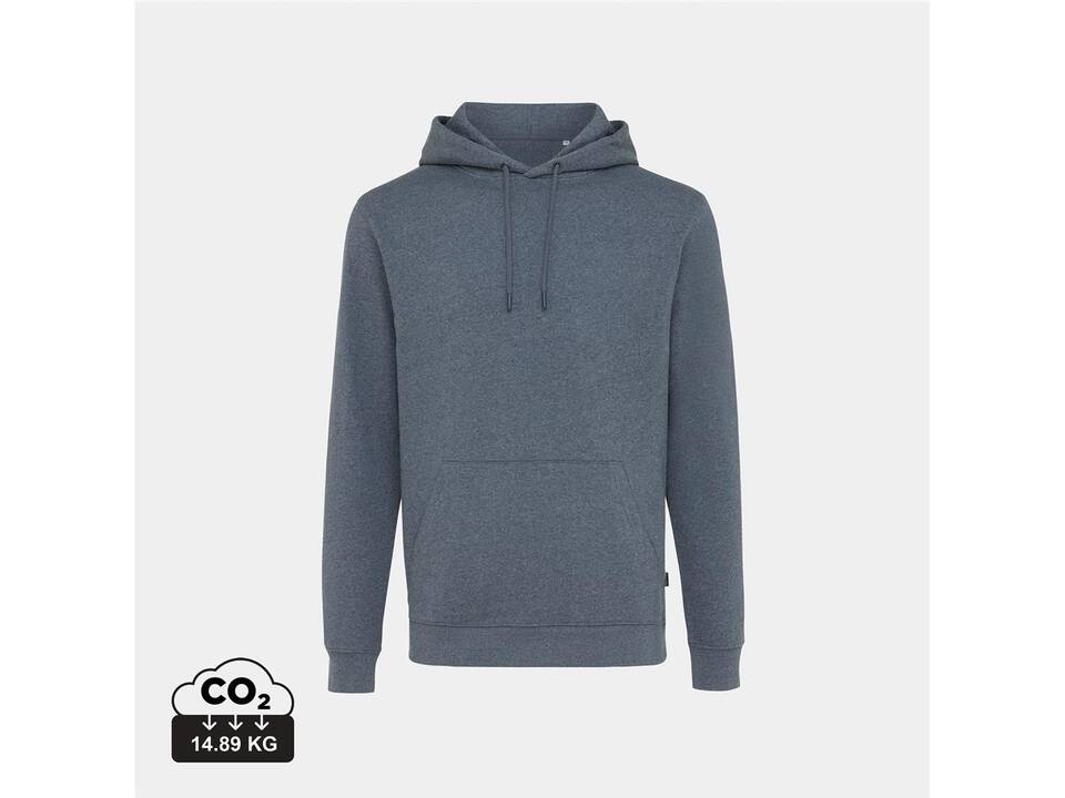 Sweat à capuche en coton recyclé et non teinté Iqoniq Torres 4