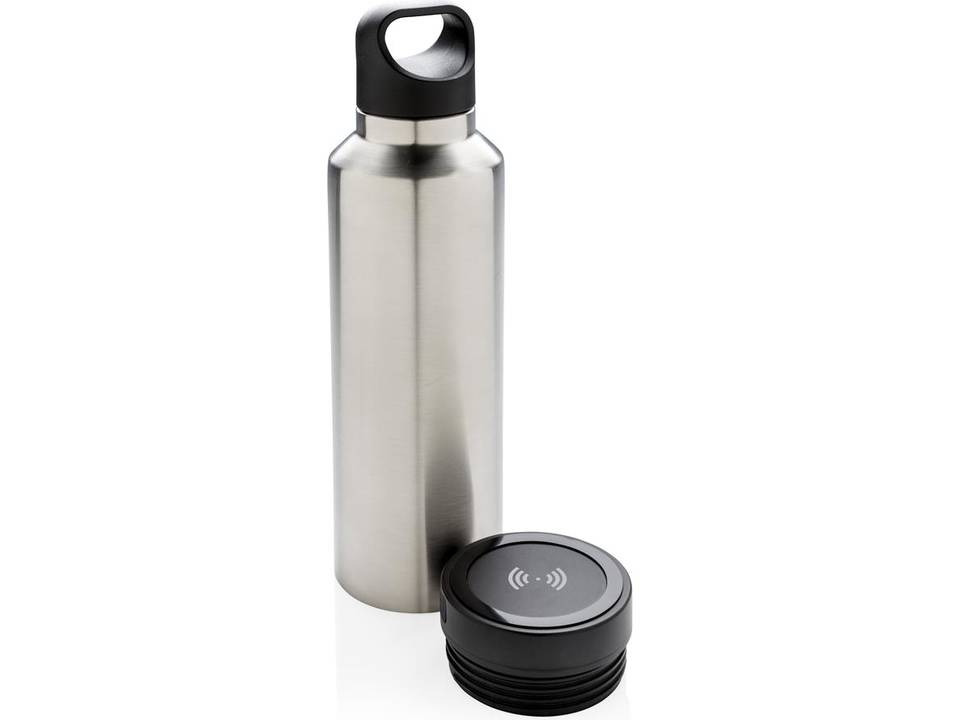 Bouteille isotherme avec chargeur à induction 2