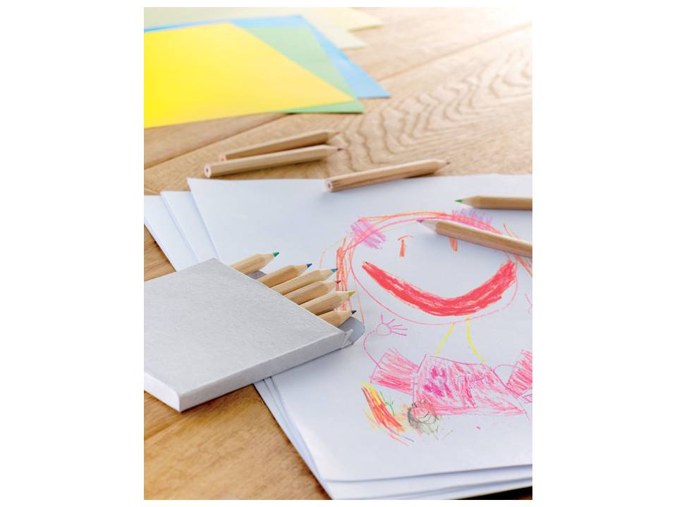 Etui fenêtre 12 crayons 2