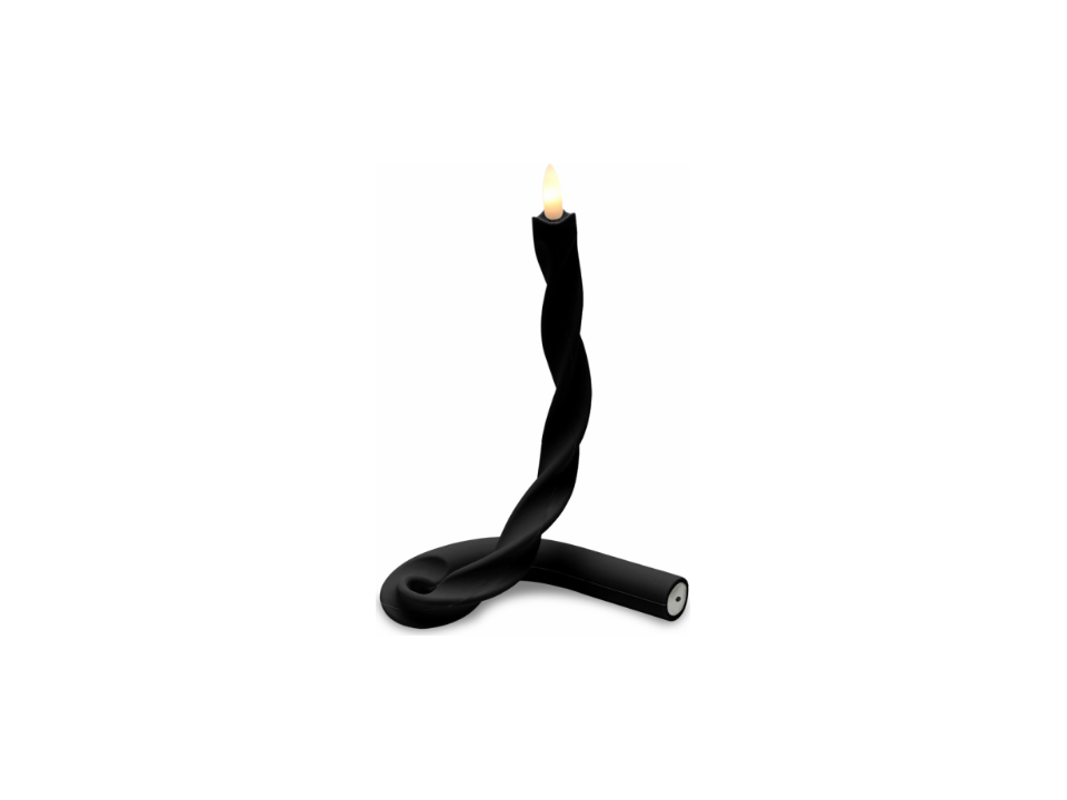 JENS Living Flexibele LED Kaars Zwart