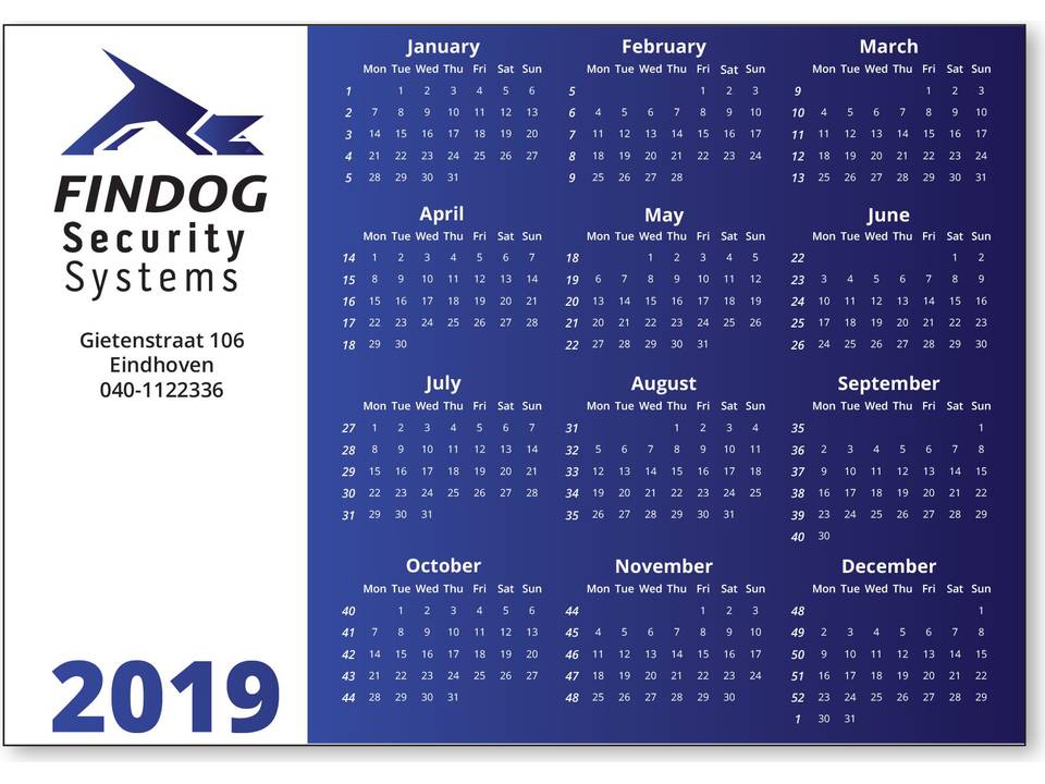 Calendrier Magnétique A5 3