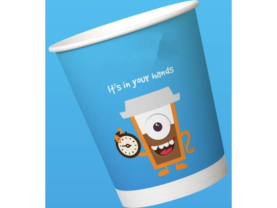 Tasses à café en carton 225ml 2