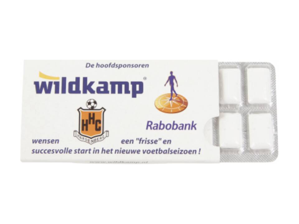 12 Chewing gum sous blister 2