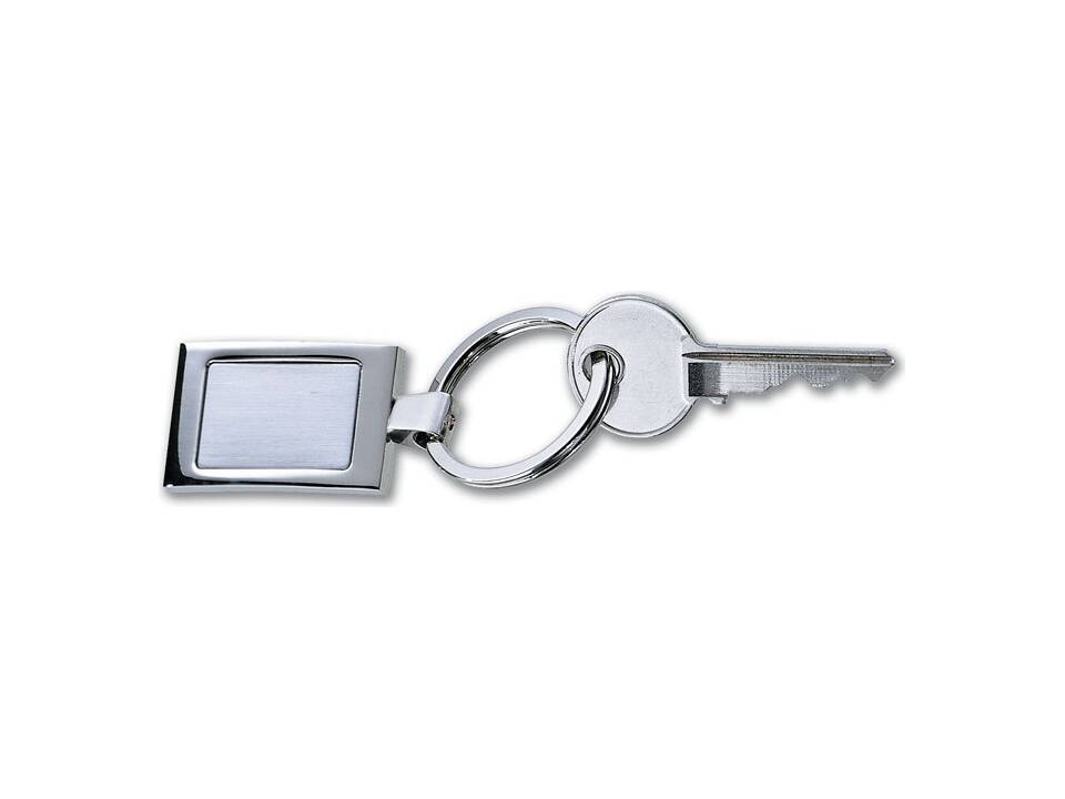 Porte-clés rectangulaire métal 2