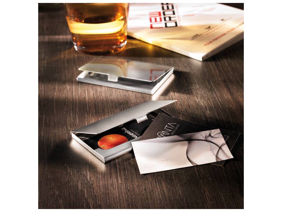 Etui cartes de visite en métal 4