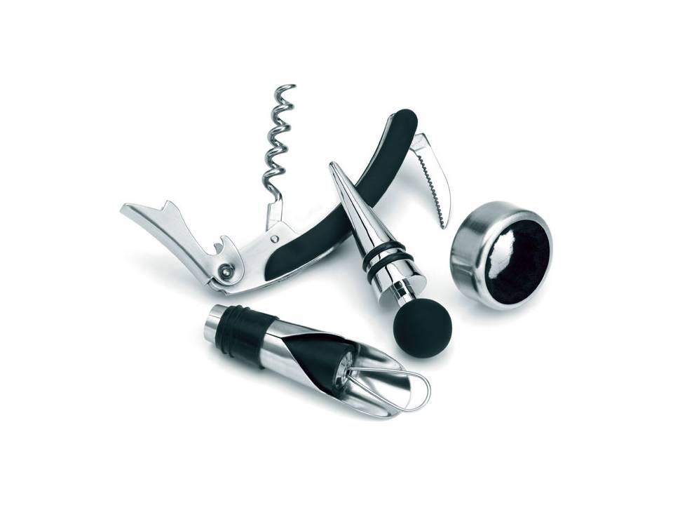 Set à vin dans boîte en bois 1