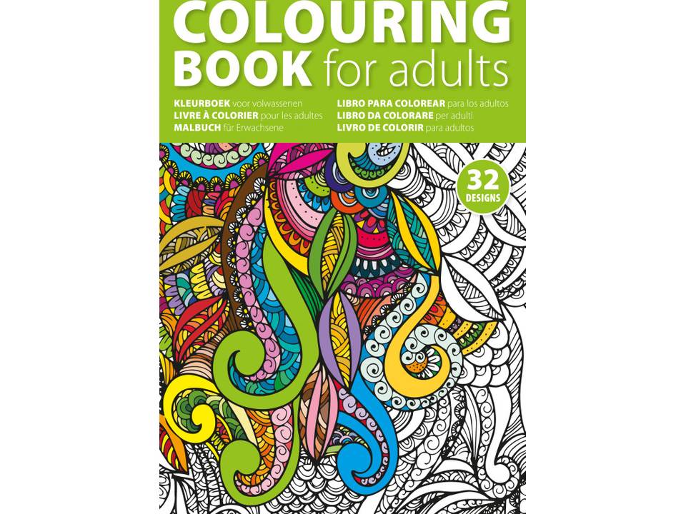Kleurboek voor volwassenen bedrukken