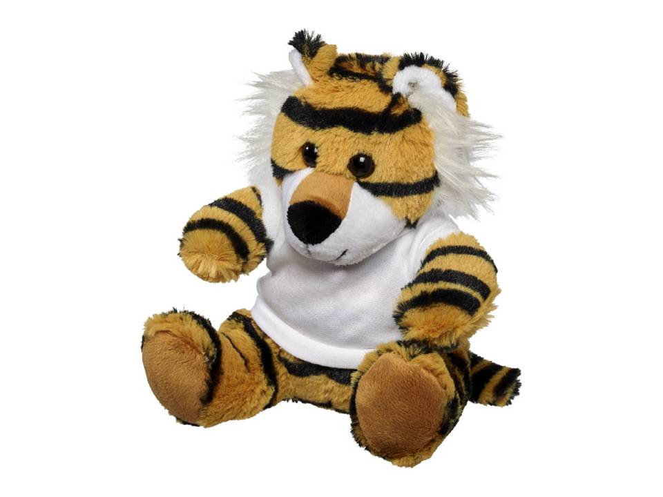 Knuffel tijger met T-shirt bedrukken