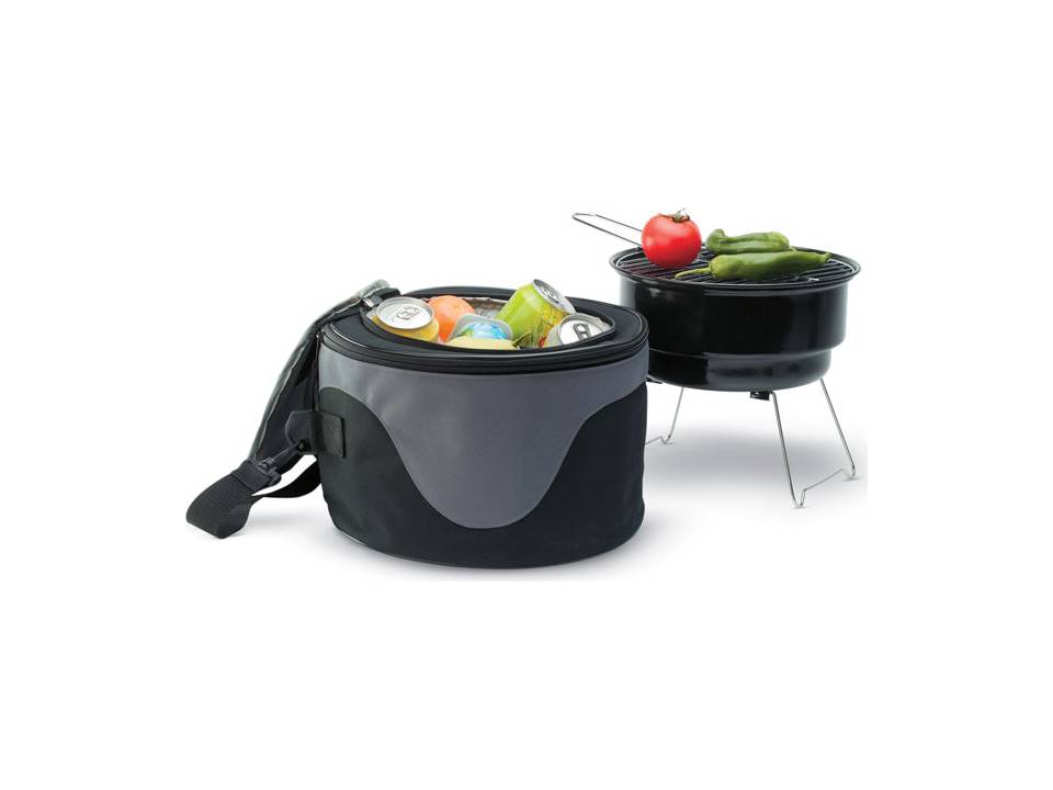 Koeltas met mini BBQ