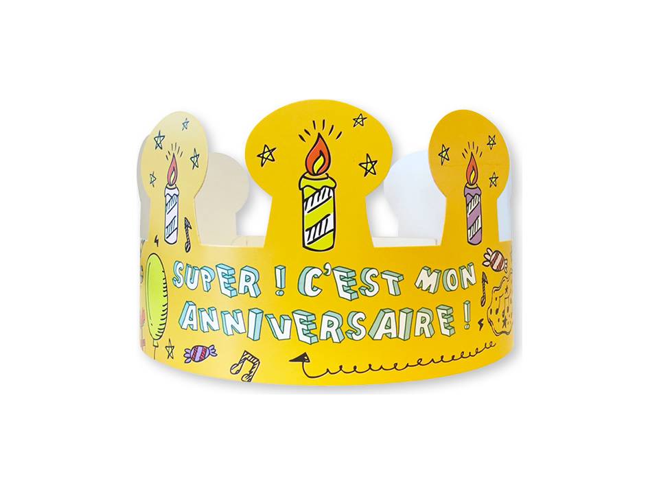 Couronne d'anniversaire Populaire