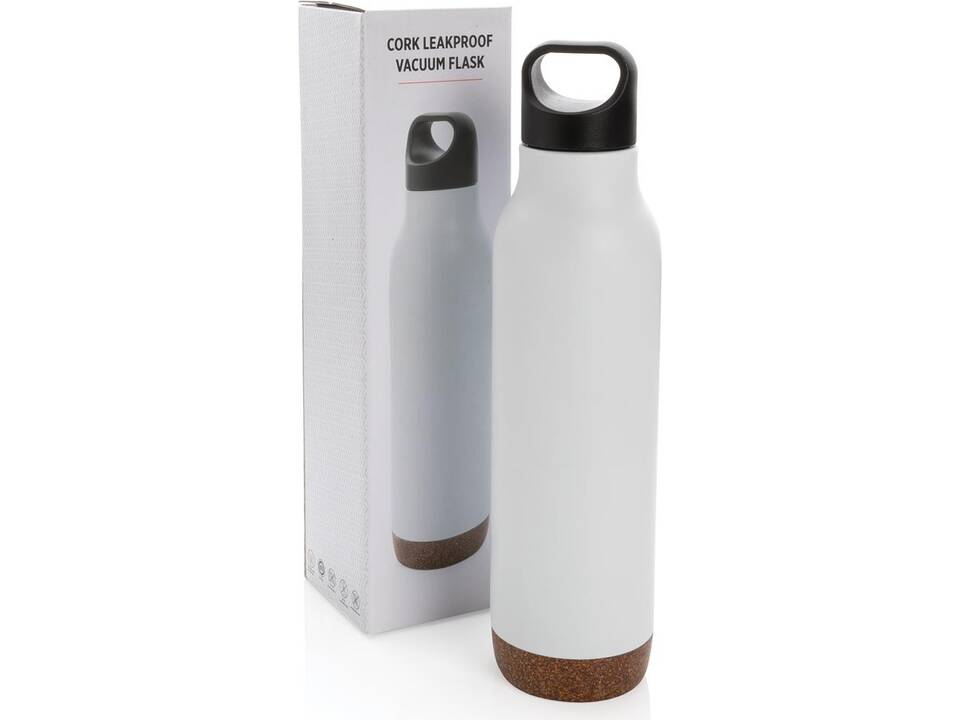 Bouteille isotherme et étanche avec finition liège 23