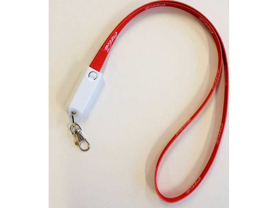 Lenny D lanyard én laadkabel 3