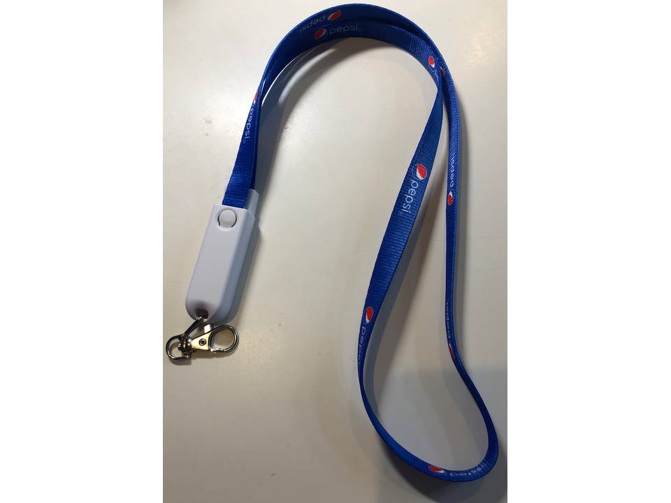 Lenny D lanyard én laadkabel 1