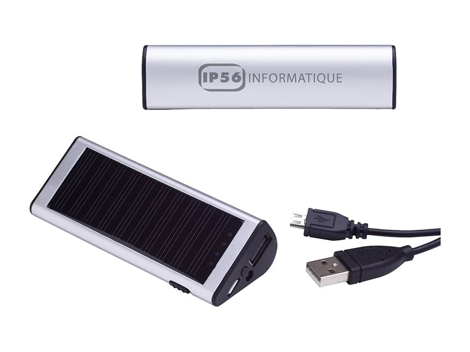 Batterie externe solaire triangulaire 2