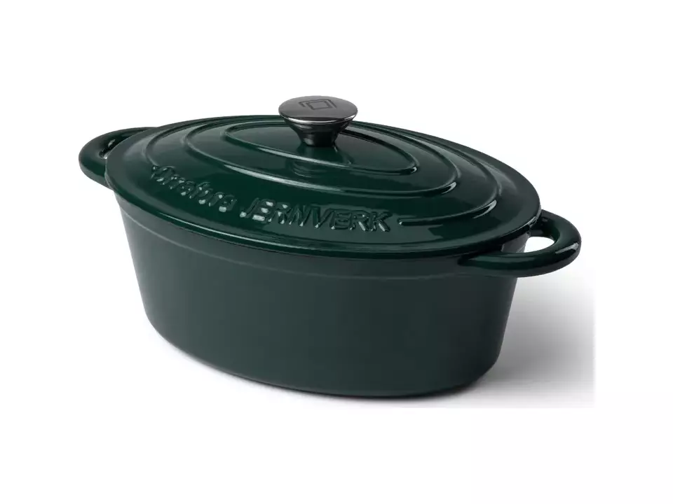 Orrefors Jernverk Poêle en fer émaillée ovale 3.5L 4