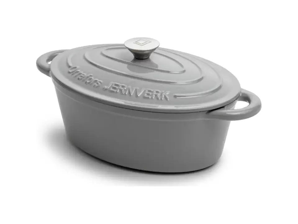 Orrefors Jernverk Poêle en fer émaillée ovale 3.5L 7