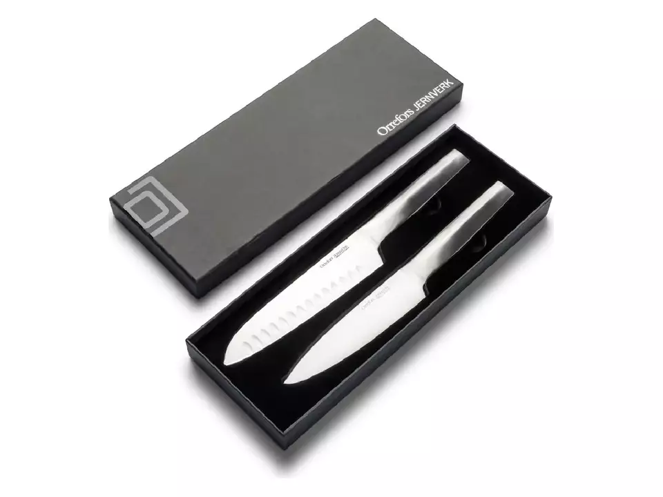 Orrefors Jernverk set de 2 couteaux, acier 1