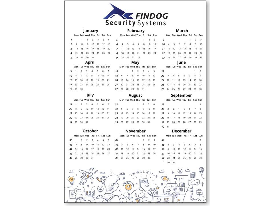 Calendrier Magnétique A5 1