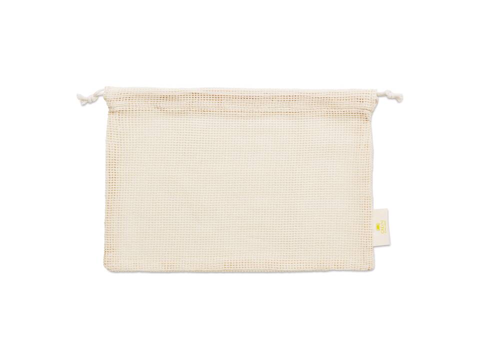 Sac filet en coton sur mesure, durable et apte au contact alimentaire – 30 x 20 cm – Design entièrement personnalisé 4