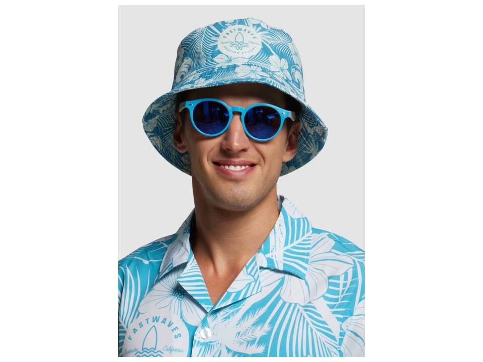 Chapeau de soleil sur mesure en 150 g/m² avec impression full color – design entièrement personnalisé 1