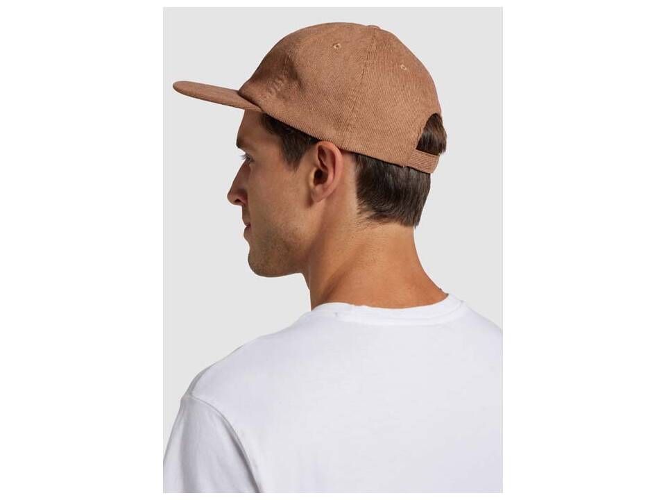 Casquette Rétro en Velours Côtelé avec Visière Plate Sur Mesure – Design 100 % Personnalisé 2
