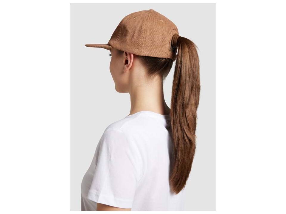 Casquette Rétro en Velours Côtelé avec Visière Plate Sur Mesure – Design 100 % Personnalisé 3