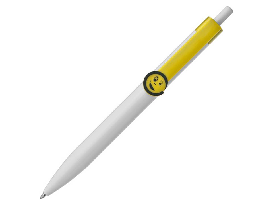 Stylo bille clip smiley 4