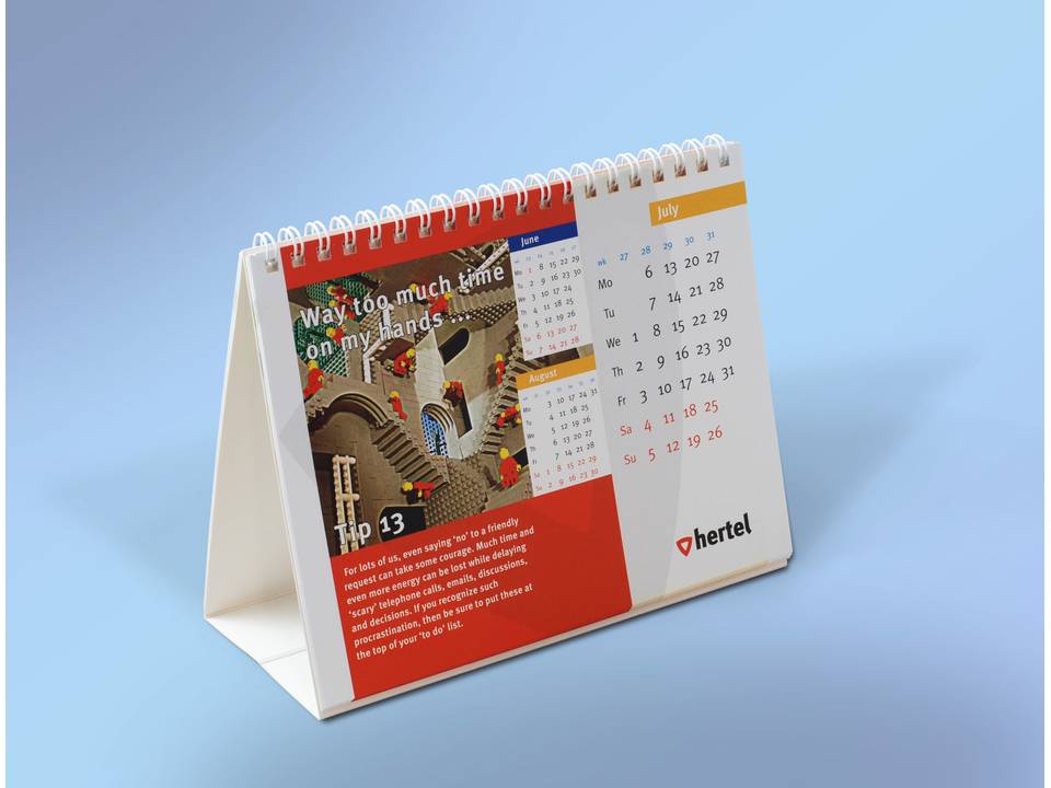 Bureau Calendrier Wire'O 1