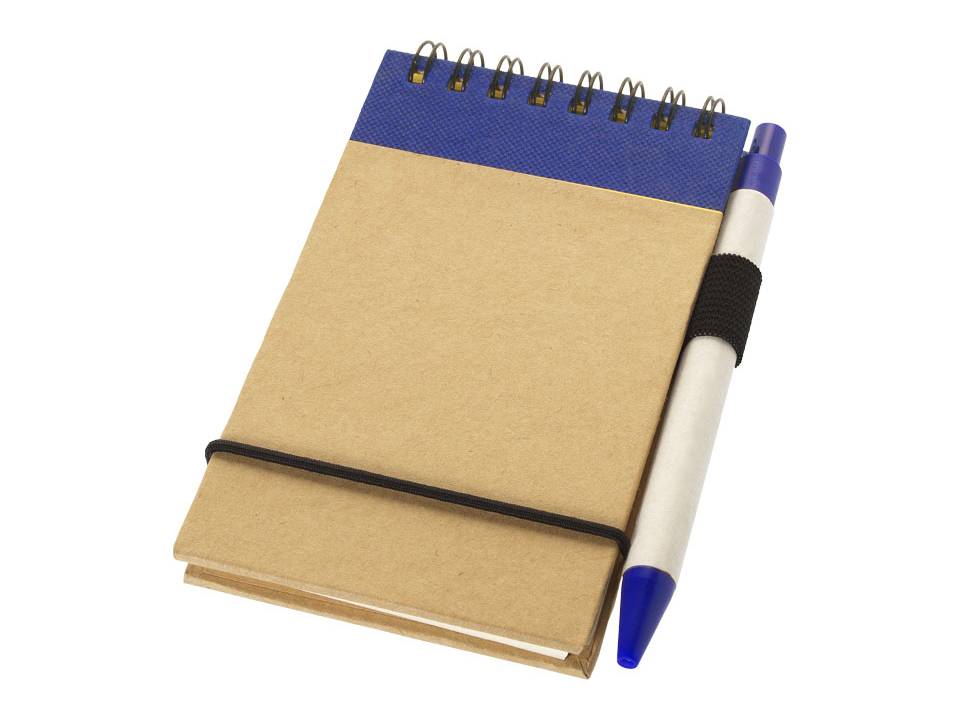 Bloc-notes recyclé avec stylo 13