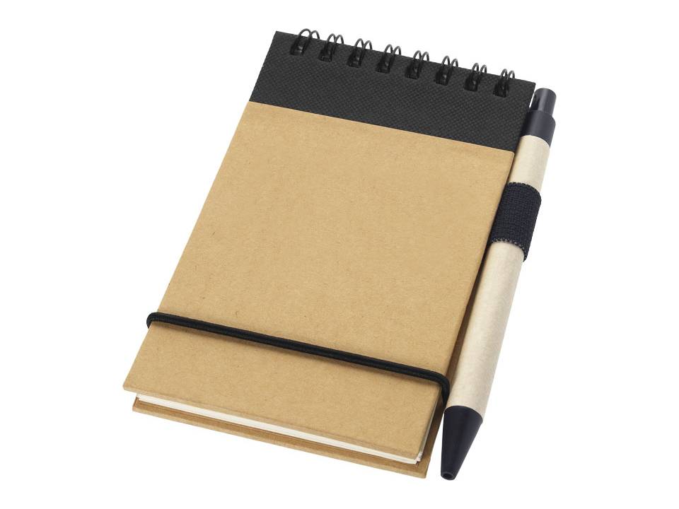 Bloc-notes recyclé avec stylo 16