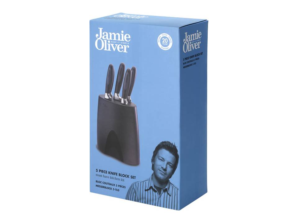 Bloc de 5 couteaux Jamie Oliver 3