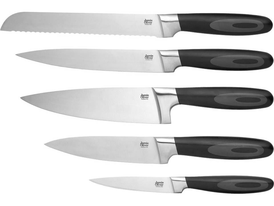 Bloc de 5 couteaux Jamie Oliver 4