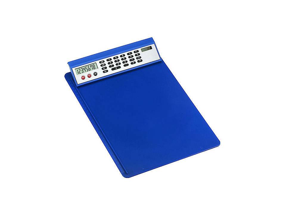 Porte-bloc a pince avec calculatrice solaire 7