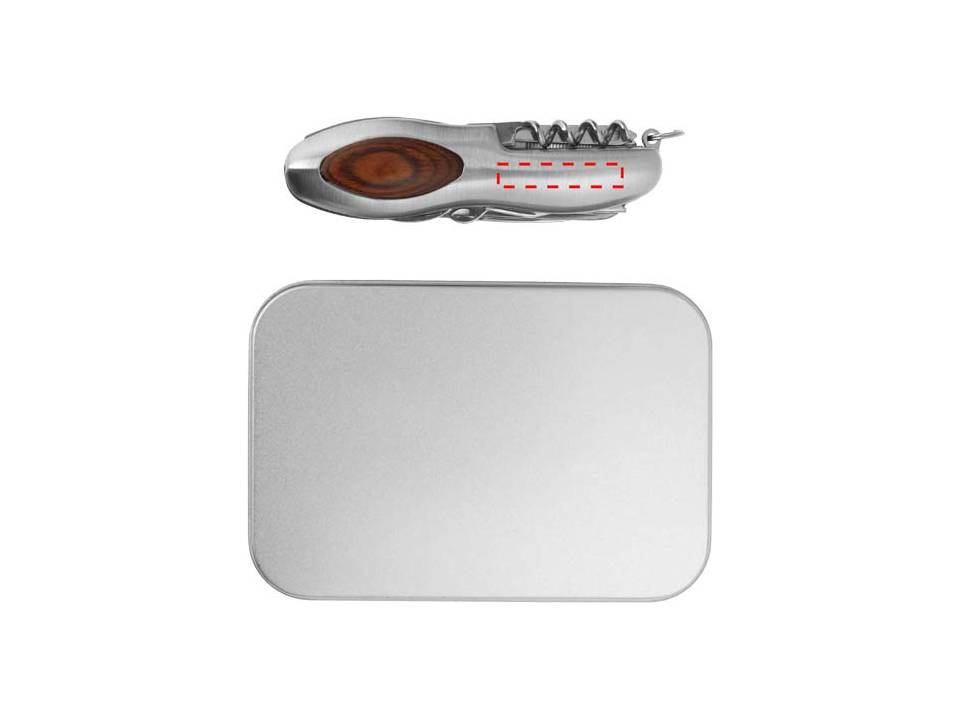 Couteau multifonctions en coffret 6