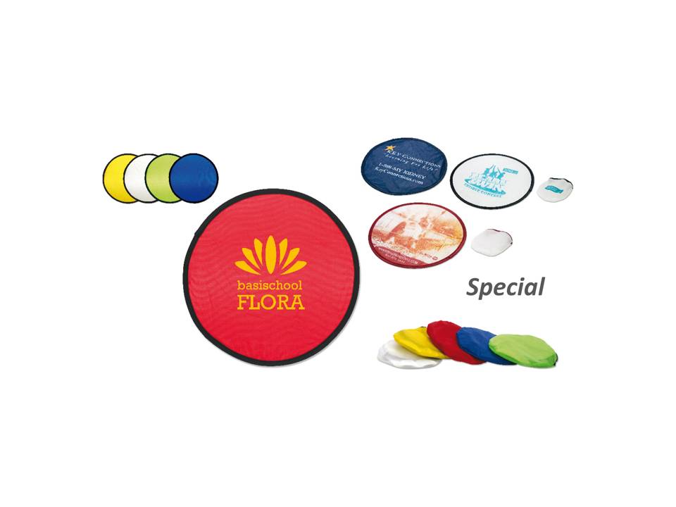 Petit frisbee en nylon pliable 2