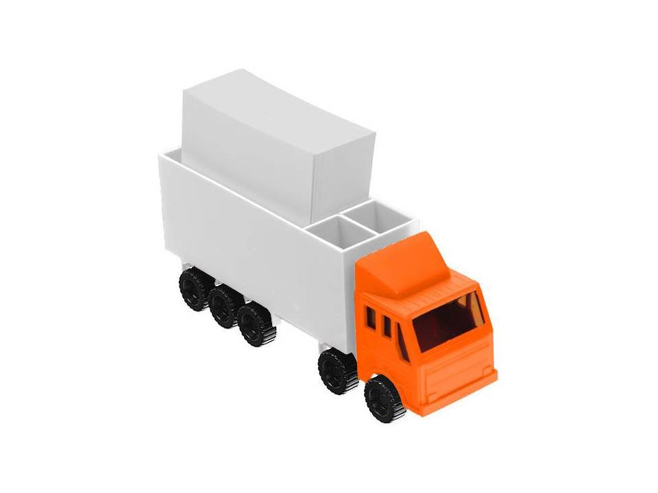 Collecteur de fiches en forme de camion 6